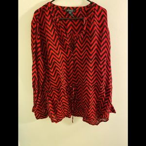 Lauren Ralph Lauren tie waist top